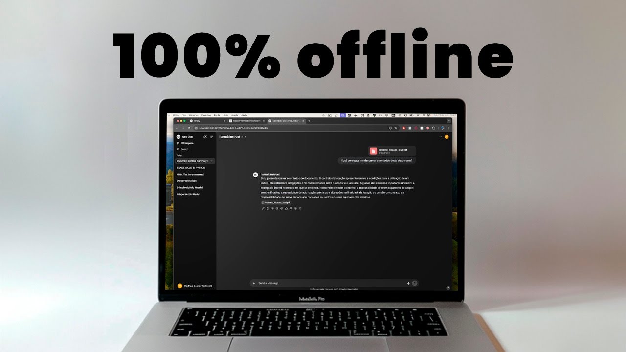 Rode IAs na sua PRÓPRIA MÁQUINA