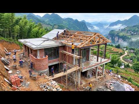 Building A $20,000 House On The Mountain To Help A Poor Elderly Woman Have A New Home