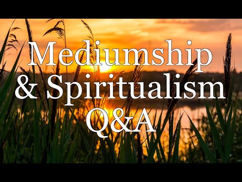 Mediumship & Spiritualism Q&A from Instagram Live