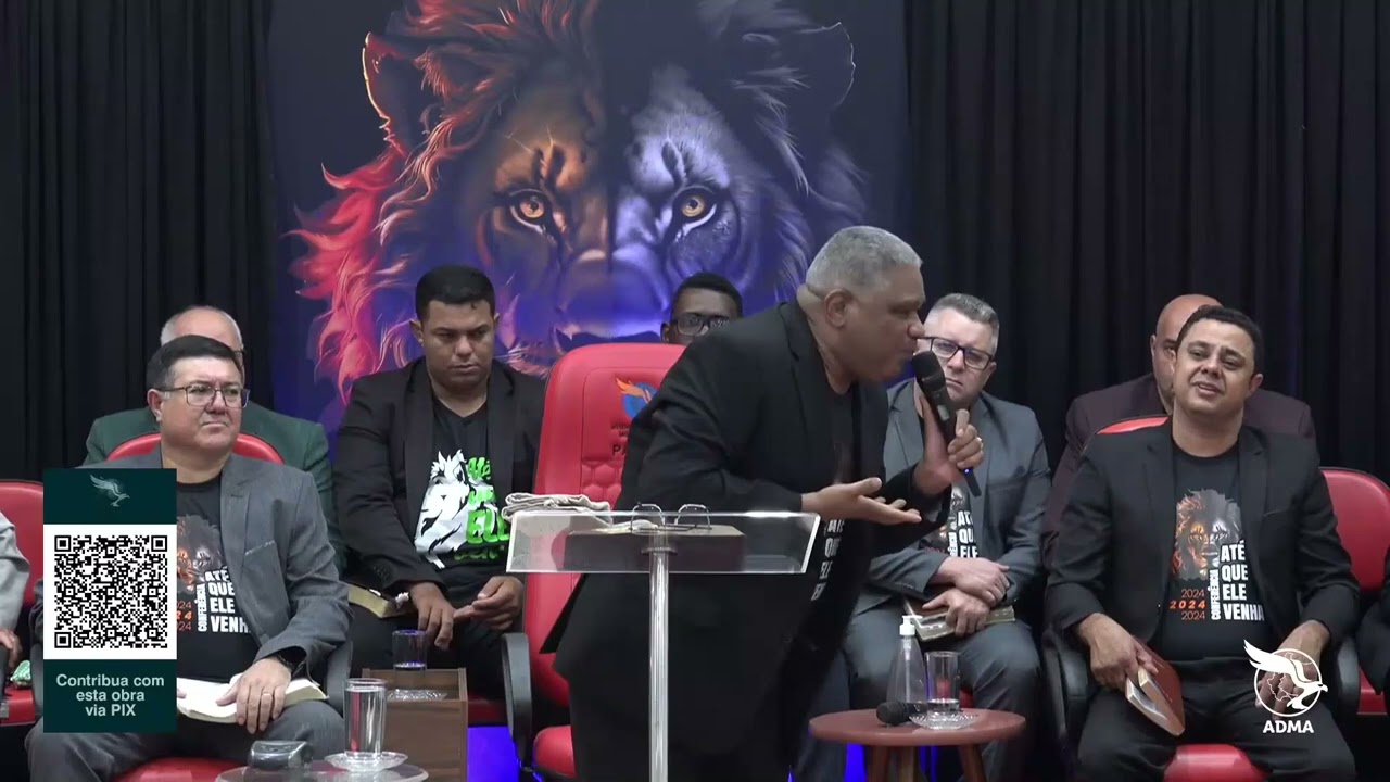 Conferência  Até que Ele Venha    Pr Genival Bento Ao Vivo   24 09 2024   ADMA