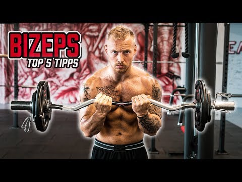 MACH DAS beim Bizeps Training | TOP 5 Tipps für Bizeps Curls mit Technik und Übungen