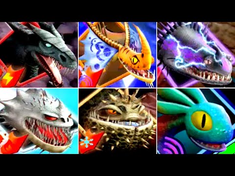 DreamWorks Dragons: Legends of The Nine Realms - All Bosses + Ending