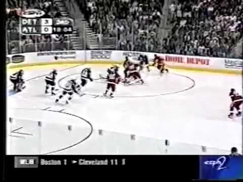 October 7, 1999 Detroit Red Wings VS Atlanta Thrashers Part 6