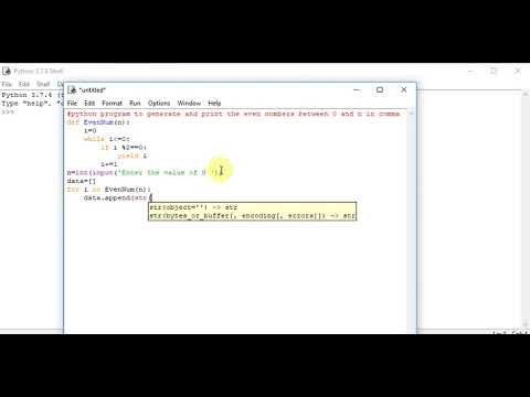 Python Program Using Generator To Print The Even Numbers