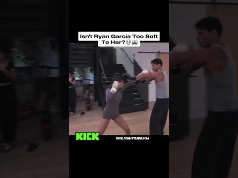 Ryan Garcia Takes It Easy During Playful House Sparring Session with Ximena Flaka!