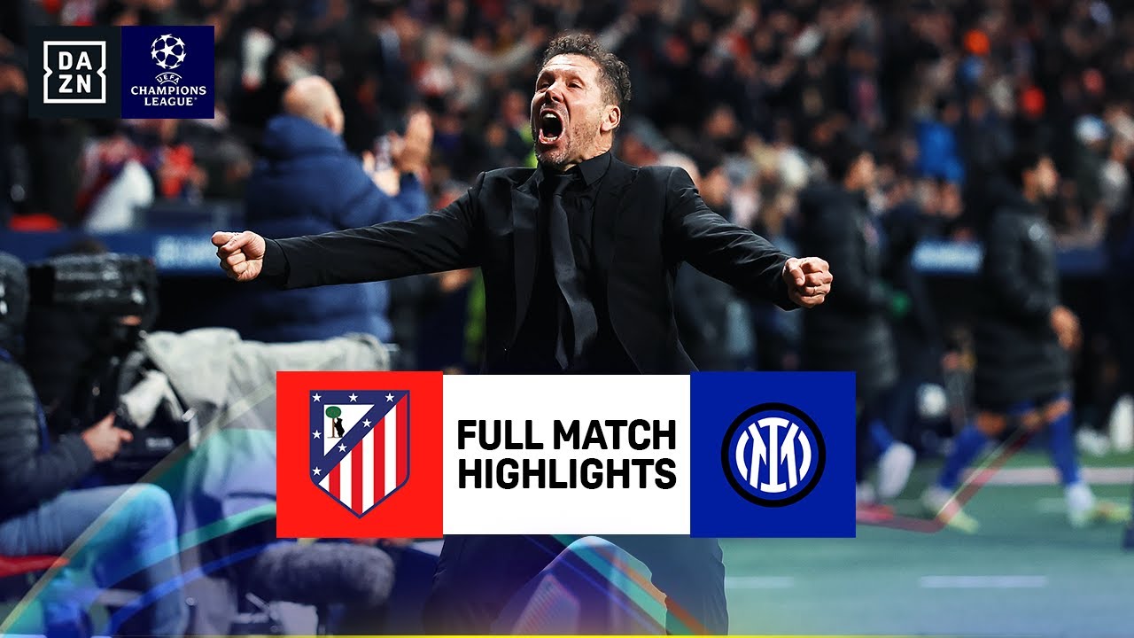Atletico Madrid vs. Inter Milan | UEFA Champions League Highlights | Matchday 5 | 2025-2026