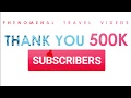 Thank You For 500k Subscribers