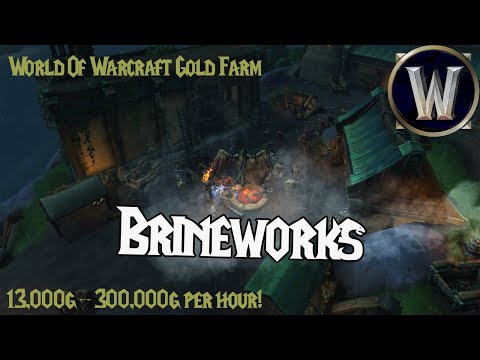 World Of Warcraft: Goldfarming hyper spawn "raw gold" 10,000g-300,000g per hour "INSANE"
