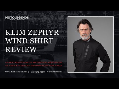 Klim Zephyr wind shirt review