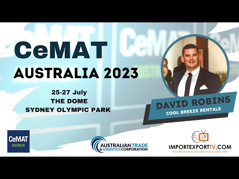 David Robins at CEMAT Australia 2023
