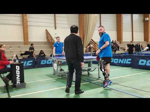 Critérium Fédéral Handisport TT # Joao CARDOSO (class 6) - 3 vs 2 - Thibaut SIROP (class 10)