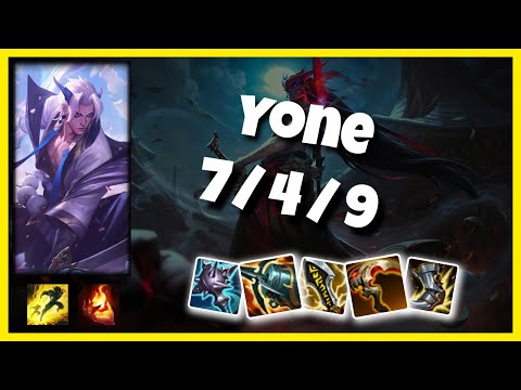 Yone vs Ekko NA Challenger MID (7/4/9) - v10.25