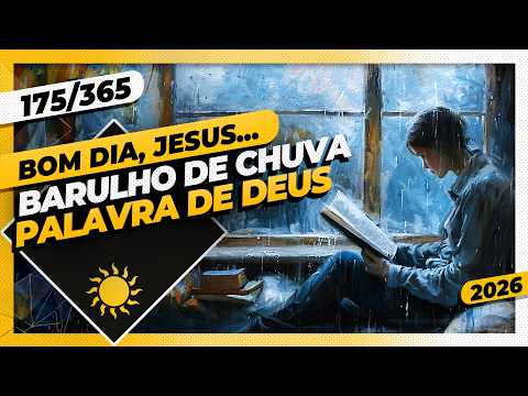 BARULHO DE CHUVA: PALAVRA DE DEUS – Bom dia, Jesus! 175/365 (2026)