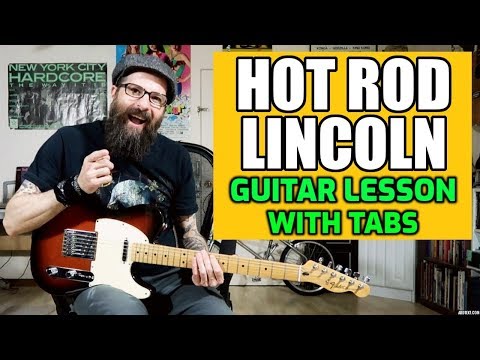 Hot Rod Lincoln - Guitar Lesson w/tabs