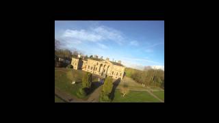 preview picture of video 'Winter flight over Strabally Hall Ireland with Phantom DJI'