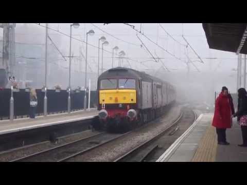 57001 TnT 47832 5Z78 ECS past Warrington with tones