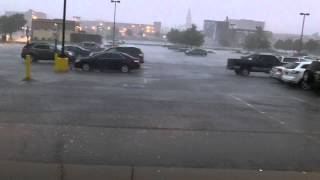 preview picture of video 'Rome, New York Labor Day severe thunderstorm 9/2/13'