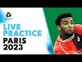 LIVE: Novak Djokovic & Andrey Rublev Practice! | Rolex Paris Masters 2023