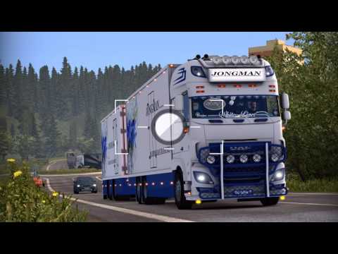 ETS2 DAF XF E6 Mělník - Vamberk