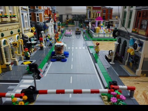 Lego Stadt Update XXL Folge 34 Der Straßenbau und Bahnübergang