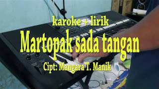 Download lagu MARTOPAK SADA TANGAN [KARAOKE] JONAR SITUMORANG mp3