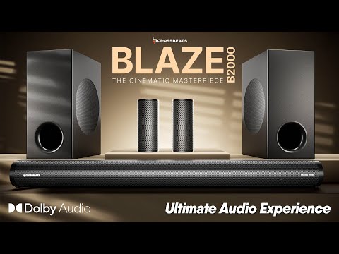 Crossbeats Blaze B2000: Best Surround Sound Home Theatre System Under 16K