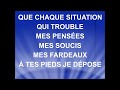 QUE TES VIVES EAUX INONDENT MON ÂME Ô Vives Version Révisée