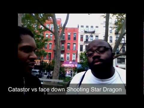 Catastor vs face down Shooting Star Dragon