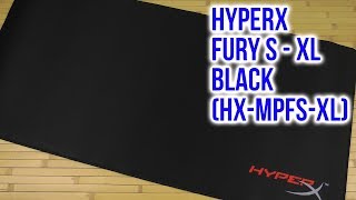 HyperX FURY Pro Gaming Mouse Pad L (HX-MPFS-XL, 4P5Q9AA) - відео 1