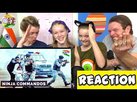 INDIAN CISF NINJA COMMANDOS REACTION | WOW!!! | #BigAReact