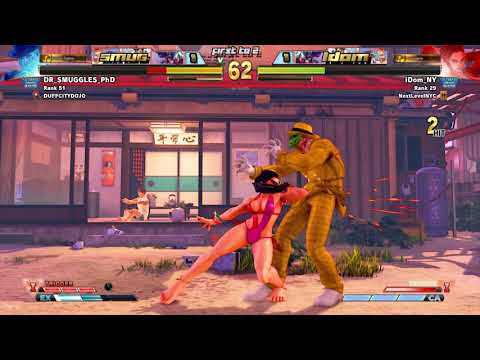 (10) SFV AE 💥 Smug (#1 G) VS iDom (#1 Laura) 🔥FIRST TO 2🔥 3