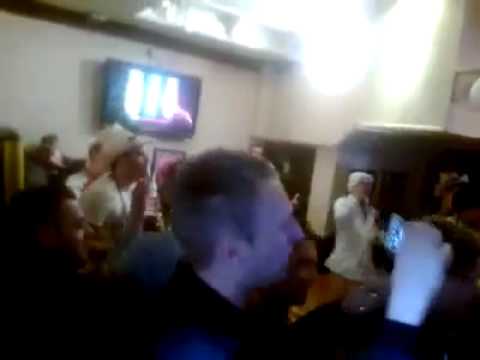 Walsall Fans in Crewe Pub