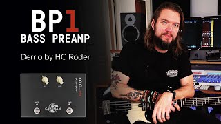 Video thumbnail for Demonstration of the BP1 bass Preamp by HC Röder by Caveman Audio