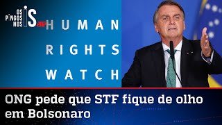 ONG afirma que Bolsonaro é um risco para as eleições brasileiras