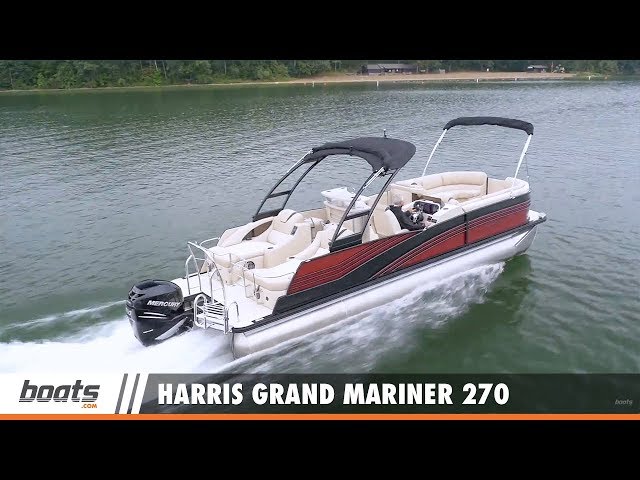 Harris Grand Mariner 270: Video Boat Review