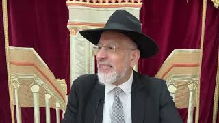 La fête de Chavouot de Rav Yossef ...Léilouï nishmat de Yves Haim ben Clara zal