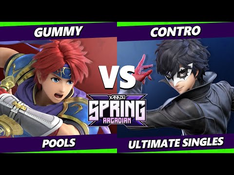 Spring Arcadian - GUMMY (Roy) Vs. Contro (Joker) Smash Ultimate - SSBU