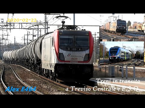 2020-02-22 - Treni in transito a Treviso Centrale e P.S.Q.