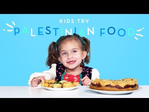 Kids Try Palestinian Food | Kids Try | HiHo Kids