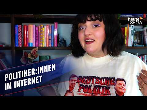 Warum Politiker:innen KEINE Influencer sein sollten – Teresa Reichl klärt auf | heute-show