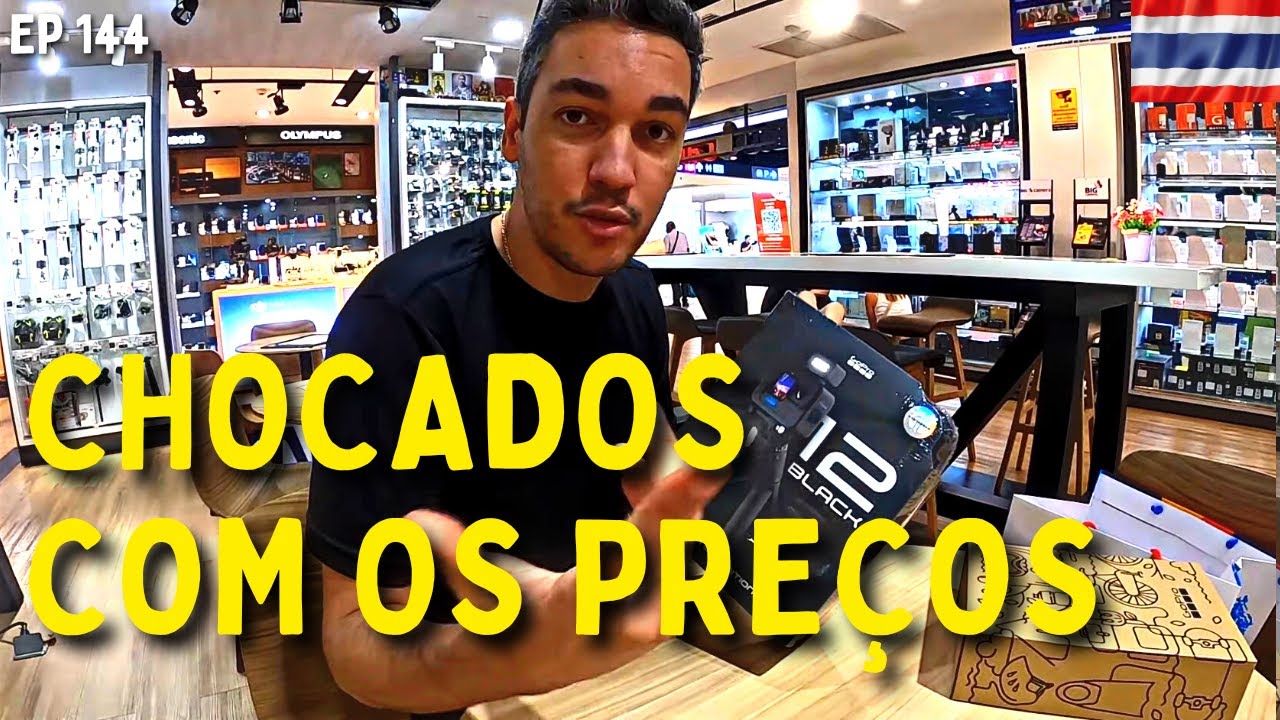COMPRAR ELETRÔNICOS NA TAILÂNDIA, VALE A PENA? - CONHECENDO SHOPPINGS DE BANGKOK (Ep144)