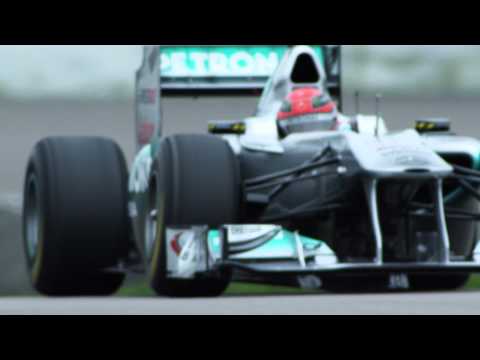 Thumbnail for Mercedes GP - MGP W02 on track by Mercedes MGP W02