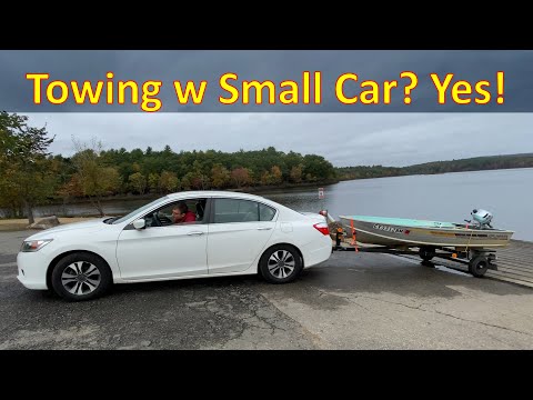 How to Tow a Boat with a Car [Honda Accord 2013] Many People Connect It Wrongly