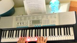 How to Play ~ Deck the Halls (With Boughs of Holly) ~ Christmas Carol ~ LetterNotePlayer ©