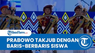 Prabowo Puji Baris-Berbaris Siswa Sekolah Rakyat: Hebat Sekali, Tak Kalah dari Taruna Nusantara