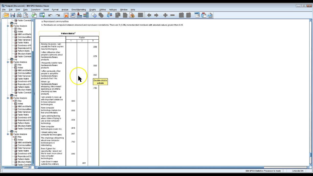 SPSS Variable Names vs Labels