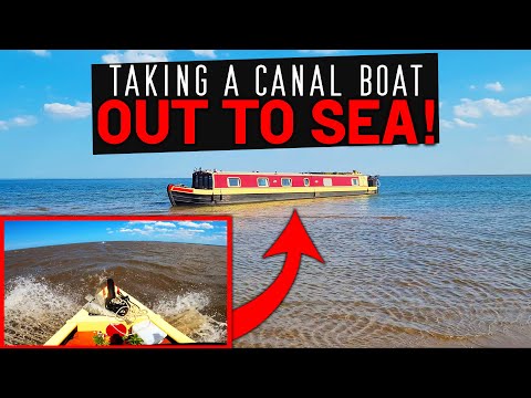 356 - CROSSING THE WASH WITHOUT A PILOT! Taking Our CANAL BOAT OUT TO SEA! - Denver to Boston