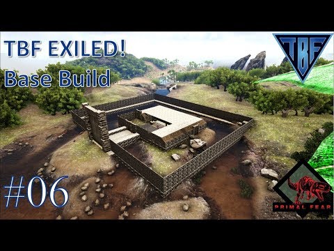 Base Build and more stuff!!  E06 - Primal Fear Island - TBF Exiled - Ark Survival Evolved