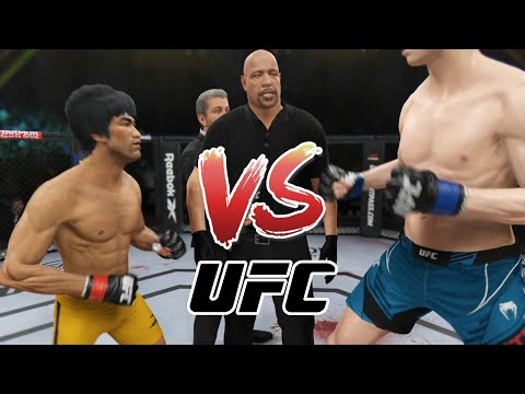 Bruce Lee vs. Stefan Struve (K1) | EA Sports UFC 4