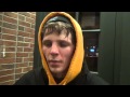 Cory Clark (IA) after 2nd rd win at 125 at 2014 NCAAs ...